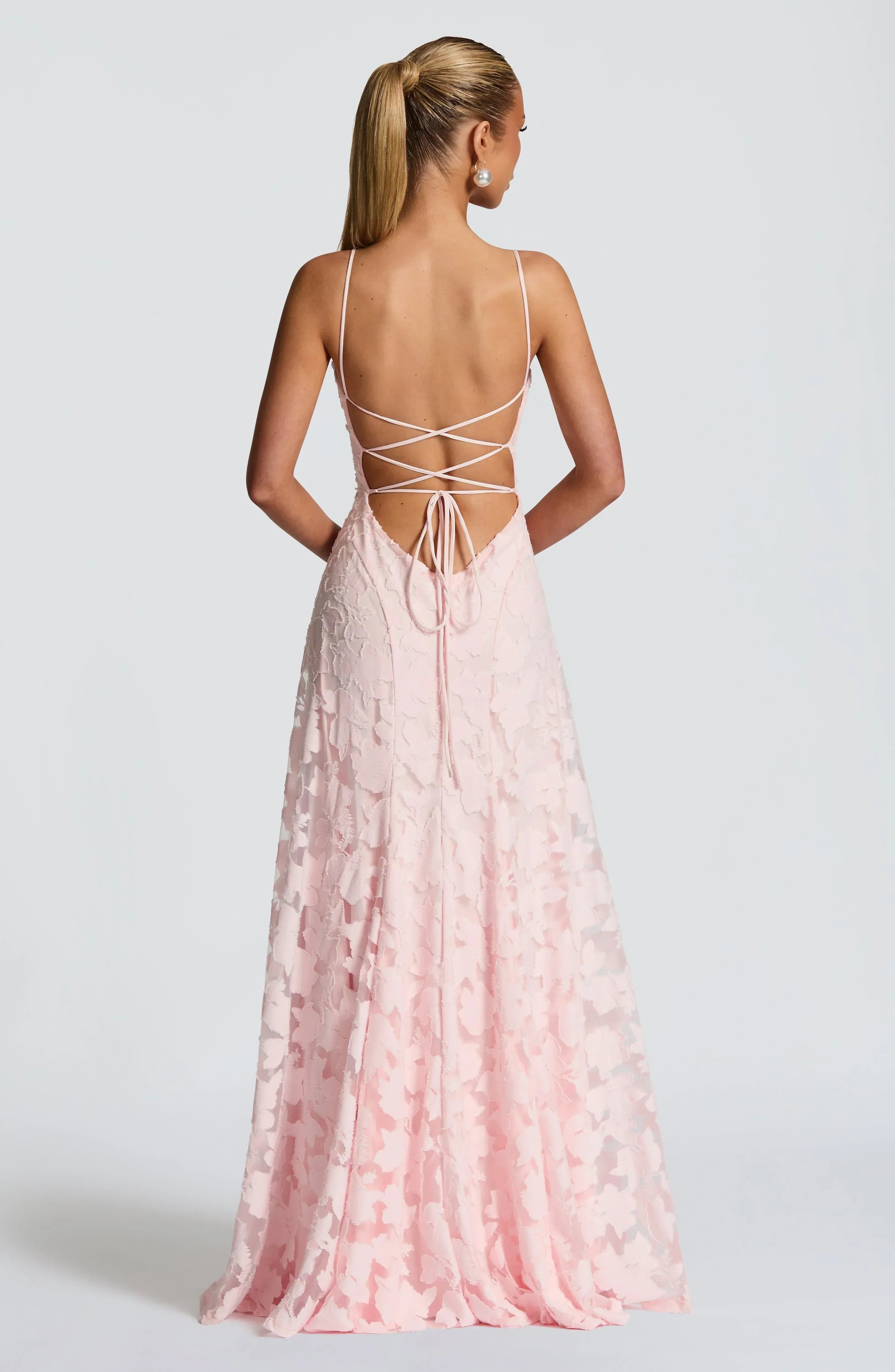 Damen Louise Maxikleid ohne Ärmel