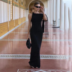 One-Shoulder Abendkleid mit Schleifendetail für Damen - Elegante Passform
