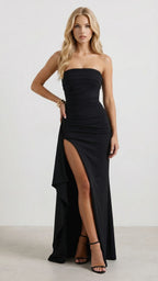 Elegantes Cora Maxikleid für Damen mit fließender Silhouette