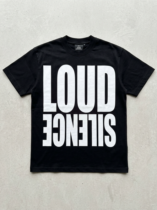 Oversized-T-Shirt Loud Silence - Vorderansicht
