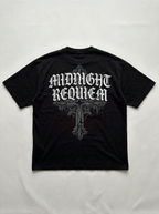 Oversized-T-Shirt Midnight Requiem - Rückansicht