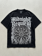 Oversized-T-Shirt Midnight Requiem - Vorderansicht