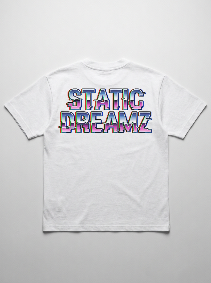 Oversized-T-Shirt Static Dreamz - Rückansicht
