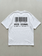 Oversized-T-Shirt Void Signal - Rückansicht
