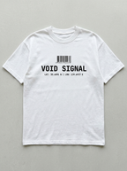 Oversized-T-Shirt Void Signal - Vorderansicht